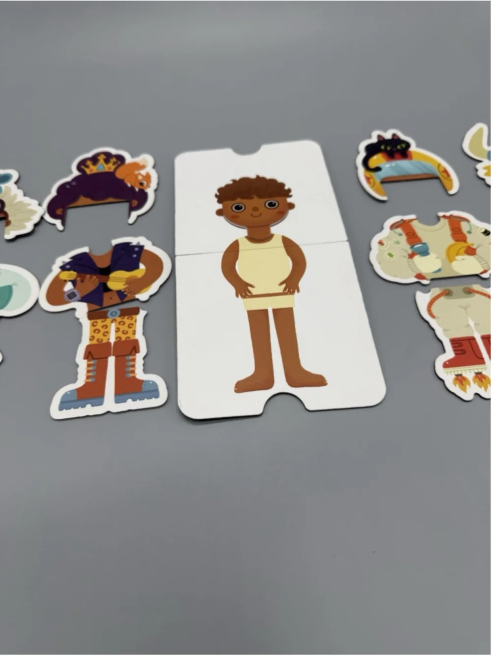 Osmo Costume Party Stories Set Green Box Mix & Match Puzzle